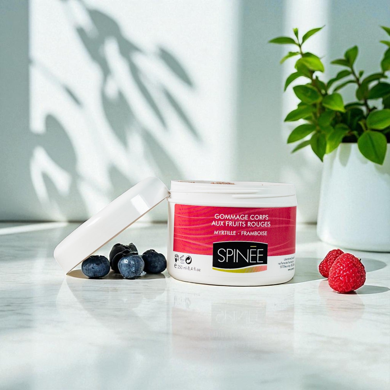 Gommage Corps aux Fruits Rouges Spinée